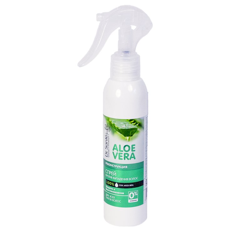 Спрей для волос "Dr. Sante Aloe Vera" против выпадения волос, защита и восстановление, 150 мл