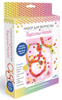 Набор для творчества. Украшения своими руками. Бусины Heishi. Сочные краски. Арт.07800 Набор для творчества. Украшения своими руками. Бусины Heishi. Сочные краски. Арт.07800