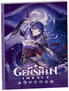 Genshin Impact на каждый день с наклейками (фиолетовый) Genshin Impact на каждый день с наклейками (фиолетовый)