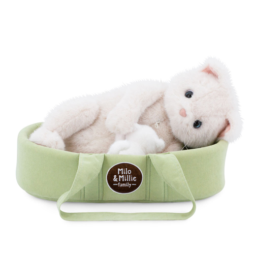 Milo&Millie, Millie the White Cat (40cm)