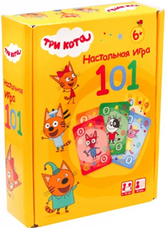 Три кота. Настольная игра. 101. 07448 Три кота. Настольная игра. 101. 07448