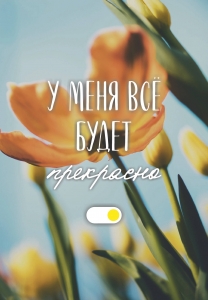 У меня все будет прекрасно. Ежедневник недатированный (А5, 72 л.)