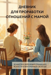 Дневник для проработки отношений с мамой. 30 шагов к бережным границам, ясности и внутренней свободе