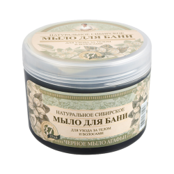 Чёрное мыло для бани, 500 мл