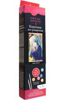Картина для раскрашивания по номерам. ПАННО. Аниме. After school. 30x50 см. Арт.07837 Картина для раскрашивания по номерам. ПАННО. Аниме. After school. 30x50 см. Арт.07837