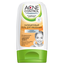 Салициловый гель для умывания "Acne Control Professional", глубокоочищающий, 150 мл