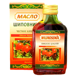 Масло шиповника, 100 мл, холодный отжим