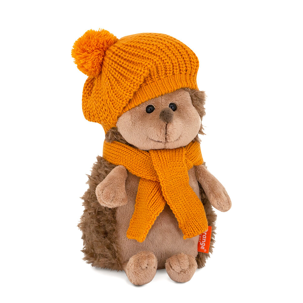Life - Fluffy the Hedgehog in a mustard beret (25cm)