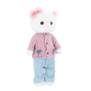 Lucky Kitty, Lucky Sophie: Knitted Cherries 38 cm
