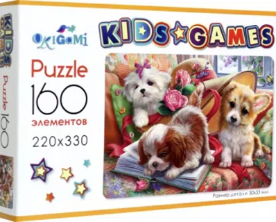 Kids Games. Пазл. 160 Эл. Корги. 07864