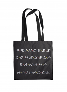 Сумка. Friends. Princess Consuela Banana-Hammock (черная, 38х43 см, длина ручек 58 см) Сумка. Friends. Princess Consuela Banana-Hammock (черная, 38х43 см, длина ручек 58 см)
