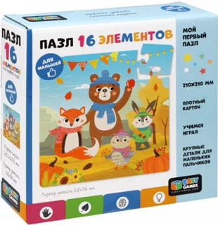 Baby Games.Пазл.16эл.Краски осени.06787 Baby Games.Пазл.16эл.Краски осени.06787