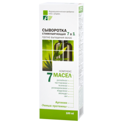 Сыворотка стимулирующая 7 в 1 "Эльфа фарм" 100 мл,комплекс 7 масел,против выпадения волос