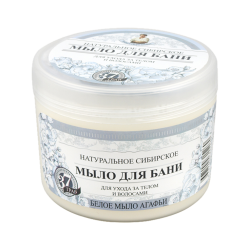 Белое мыло для бани, 500 мл