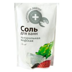 Соль для ванн, морская, натуральная, 500 г